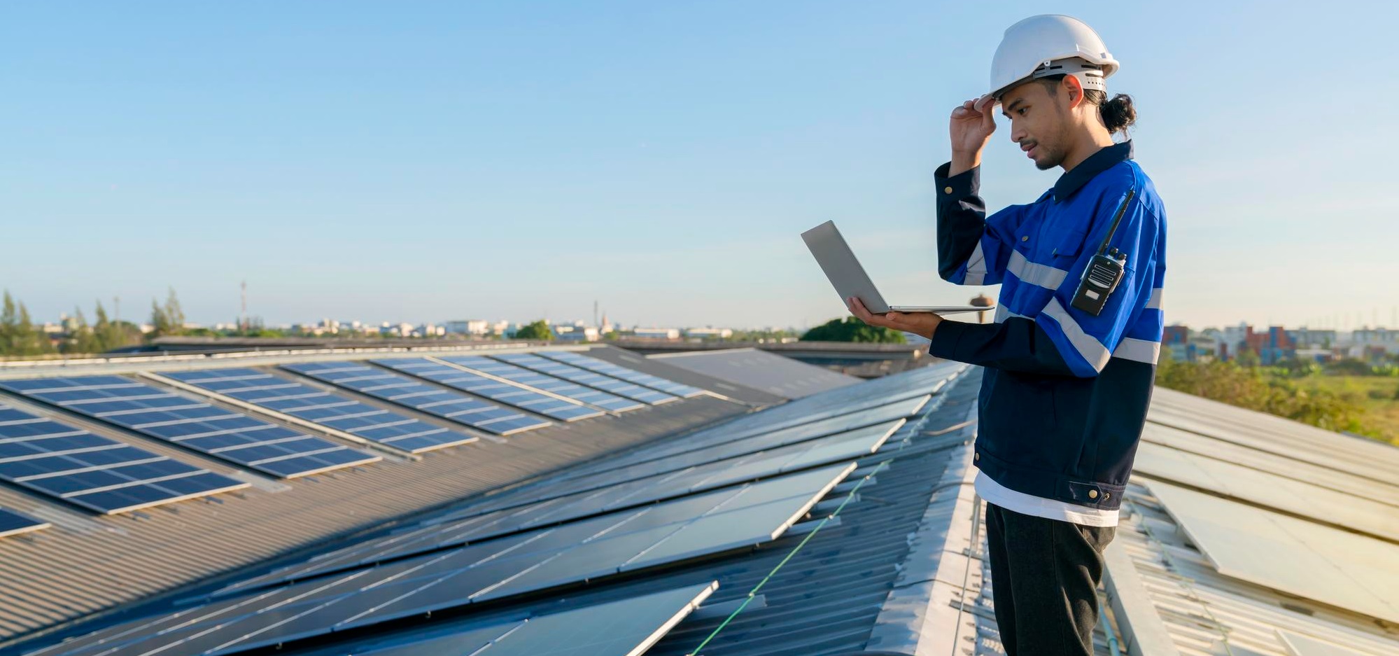 Solar Plant Monitoring Banner